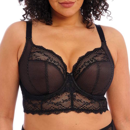 Elomi Charley black non-padded bra