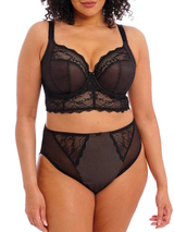 Elomi Charley black non-padded bra