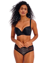 Freya Deco black padded bra