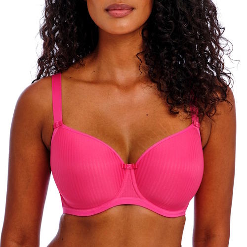 Freya Idol hot pink padded bra