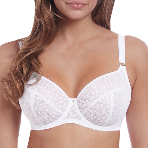 Freya Starlight white non-padded bra