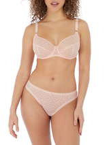 Freya Starlight baby pink non-padded bra