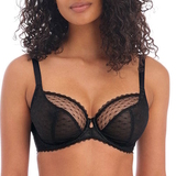 Freya Signature black non-padded bra