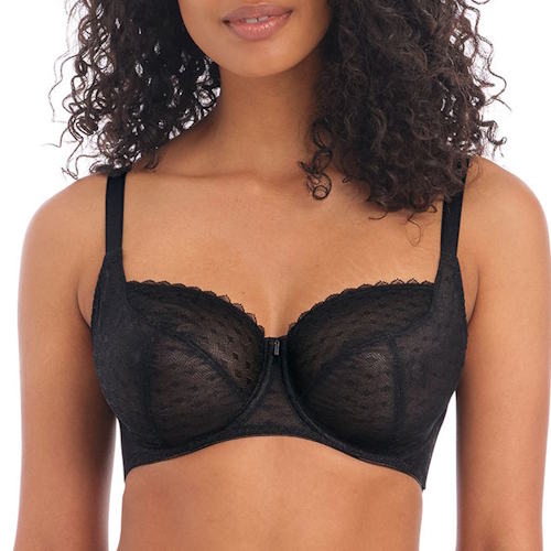 Freya Signature black non-padded bra