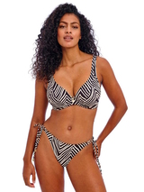 Freya Fiji Falls black padded bikini bra