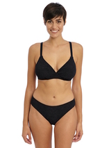 Freya Ibiza Waves black soft-cup bikini bra