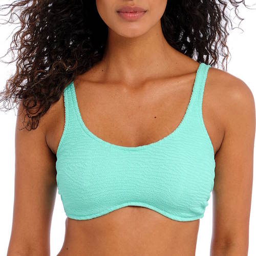 Freya Ibiza Waves aqua soft-cup bikini bra