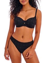 Freya Nomad Nights black padded bikini bra