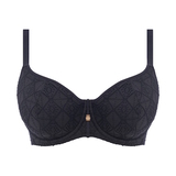 Freya Nomad Nights black padded bikini bra