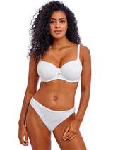 Freya Nomad Nights white padded bikini bra