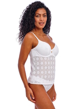 Freya Nomad Nights white tankini top