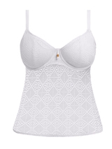 Freya Nomad Nights white tankini top