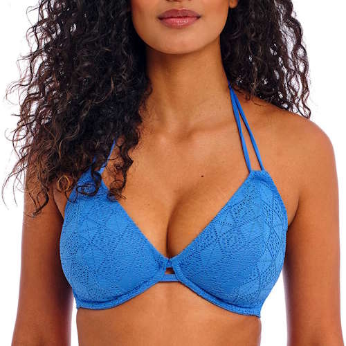 Freya Nomad Nights aqua padded bikini bra