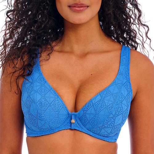 Freya Nomad Nights aqua padded bikini bra