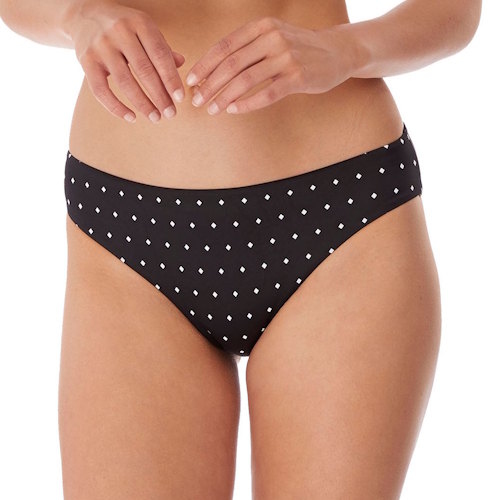 Freya Jewel Cove black/print bikini brief