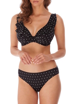 Freya Jewel Cove black/print bikini brief