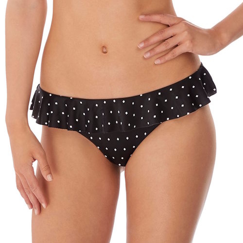 Freya Jewel Cove black/print bikini brief