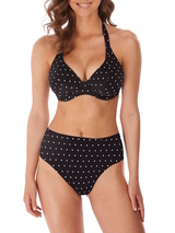 Freya Jewel Cove black/print bikini brief