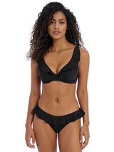 Freya Jewel Cove black padded bikini bra