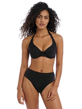 Freya Jewel Cove black padded bikini bra