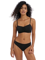 Freya Jewel Cove black padded bikini bra