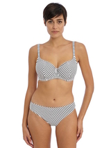 Freya Jewel Cove black/white bikini brief