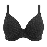 Elomi Bazaruto black soft-cup bikini bra