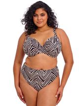 Elomi Fiji Falls black/white bikini brief