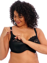 Elomi Molly black nursing bra