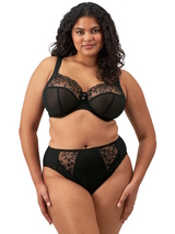 Elomi Zarla black non-padded bra