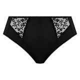 Elomi Zarla black high waist brief