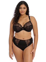 Elomi Namrah black non-padded bra