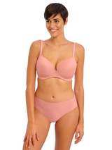 Freya Undetected pink padded bra