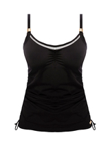 Fantasy Swim East Hampton black tankini top