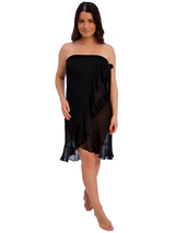 Fantasy Swim Nauru black beach dress