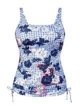 Anita Swimwear Alassio blue/white tankini top