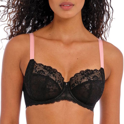 Freya Offbeat black non-padded bra