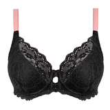 Freya Offbeat black non-padded bra