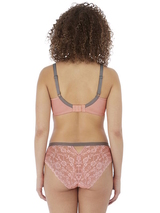 Freya Offbeat pink padded bra