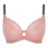 Freya Offbeat pink non-padded bra