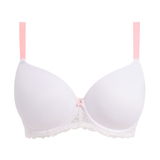 Freya Offbeat white padded bra