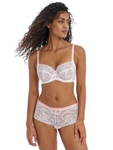 Freya Offbeat white non-padded bra