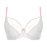 Freya Offbeat white non-padded bra