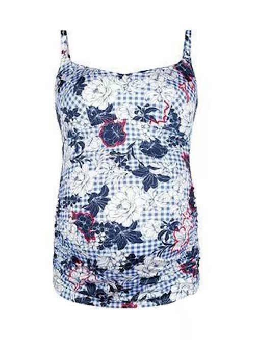 Anita Swimwear Lelepa blue/white tankini top