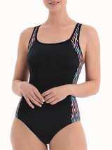 Anita Swimwear Krabi black/multicolor prosthetic swimwear