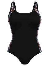 Anita Swimwear Krabi black/multicolor prosthetic swimwear