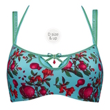 Marlies Dekkers Forbidden Fruit blue/print padded bra