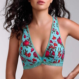 Marlies Dekkers Forbidden Fruit blue/print push up bra