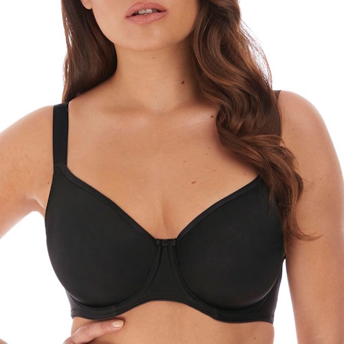 Fantasie Smoothing black non-padded bra