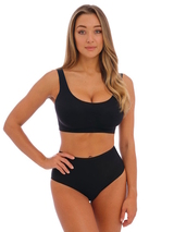 Fantasie Smoothease black high waist brief